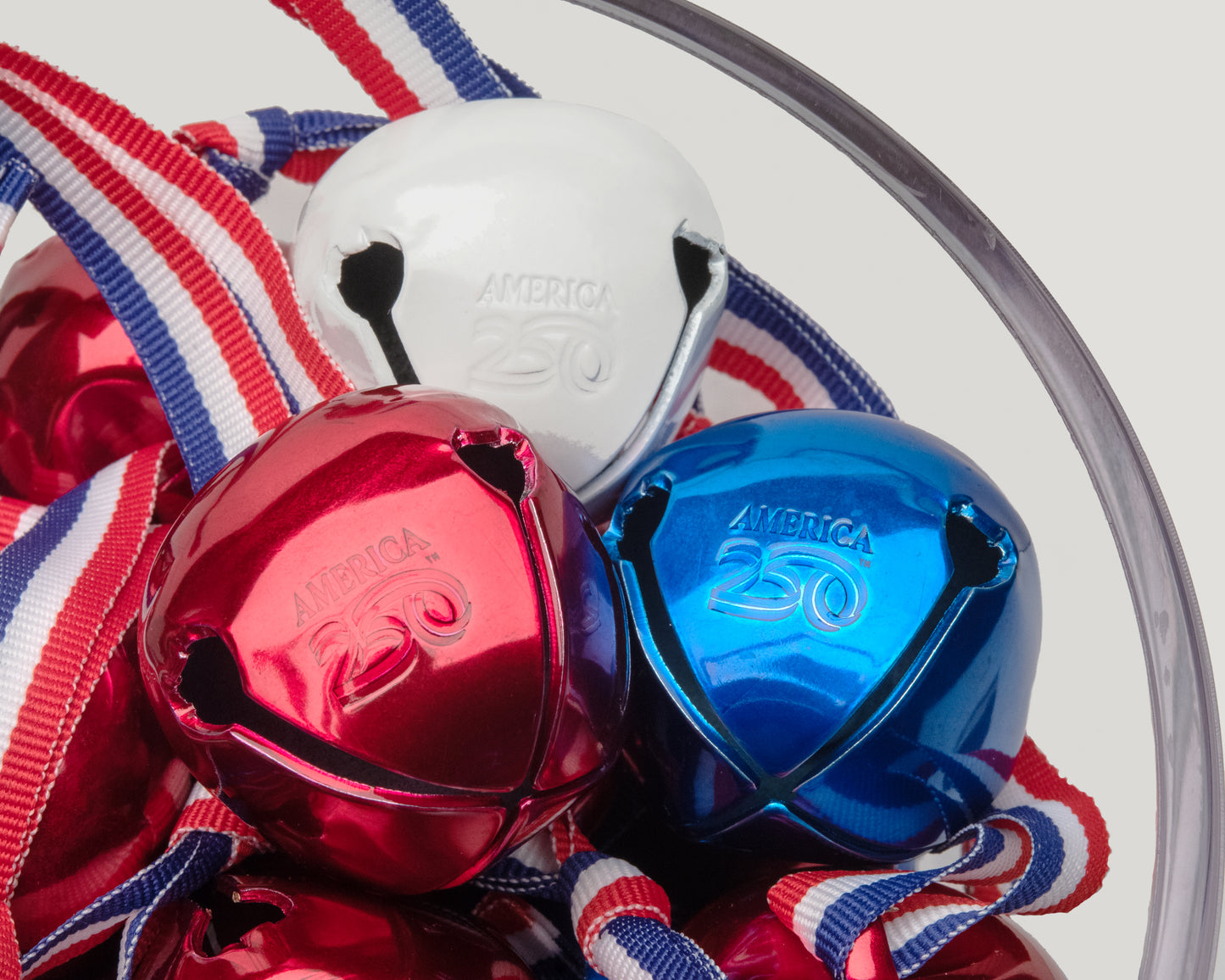 AMERICA 250 Sleigh Bell Retail Display