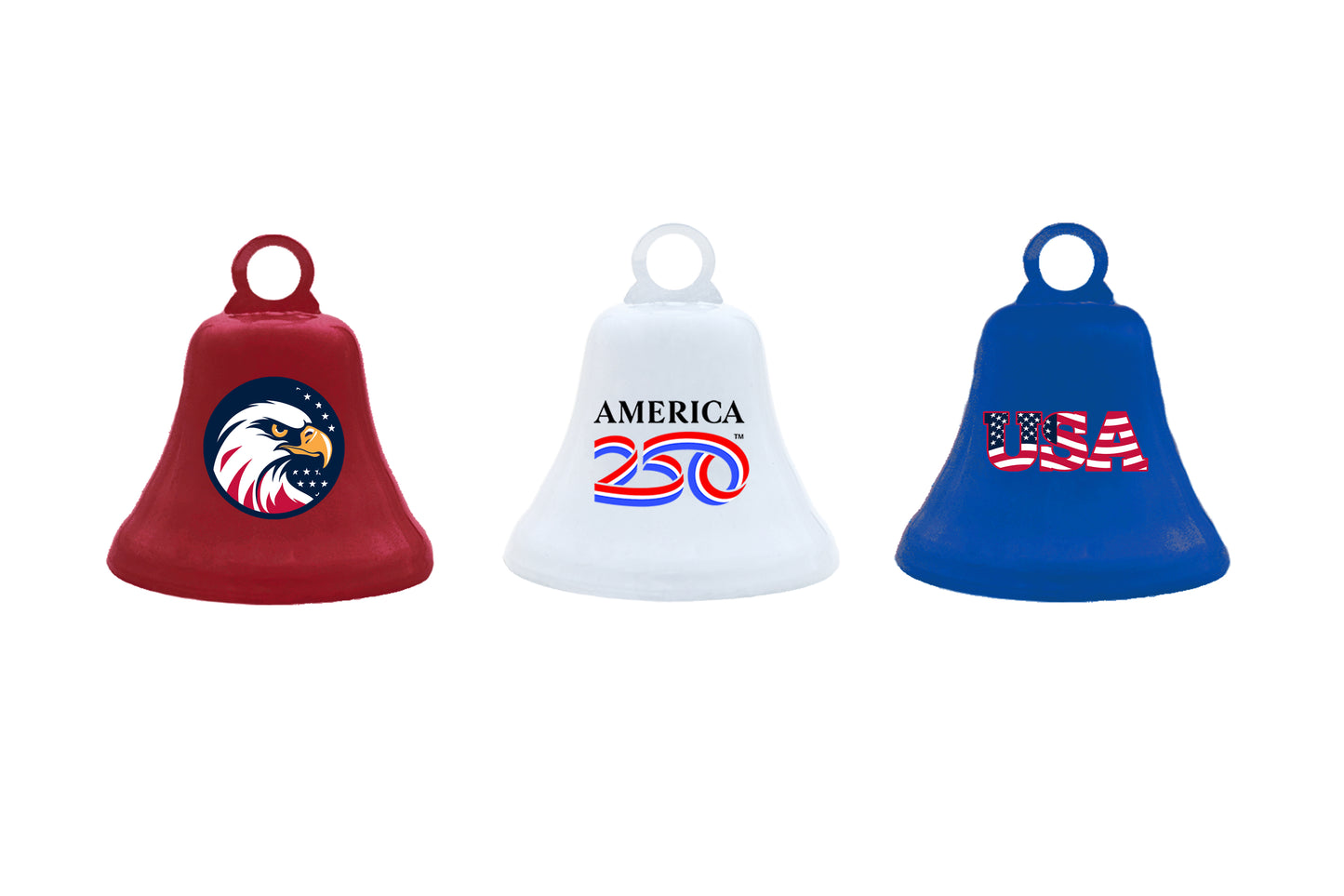 AMERICA 250 Ornament Bell Set