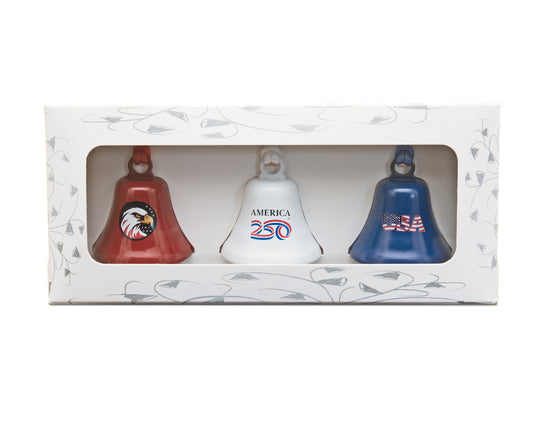 AMERICA 250 Ornament Bell Set