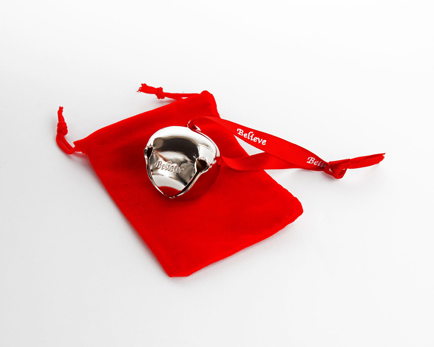 Believe Sleigh Bell w/Velvet Bag