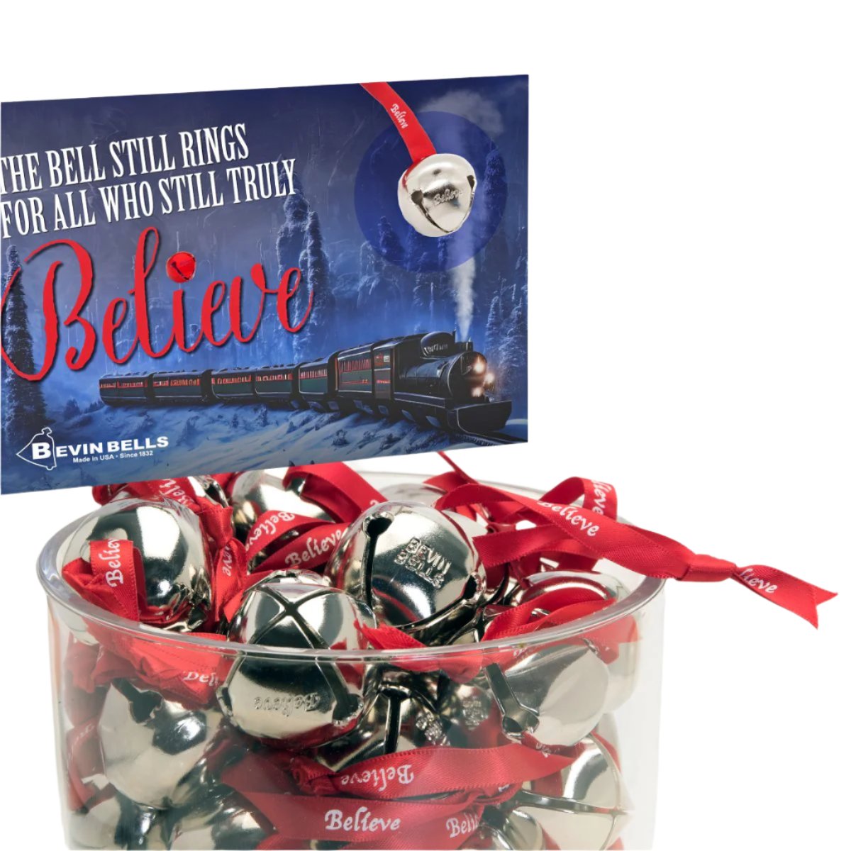 Believe Sleigh Bell Retail Display