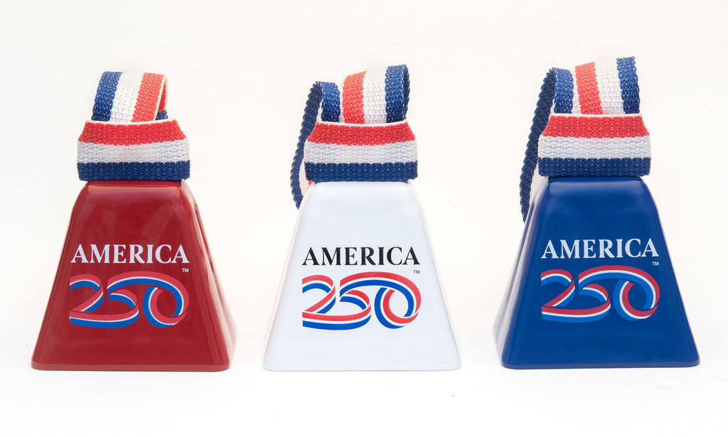 AMERICA 250 Cowbell - Set of 3
