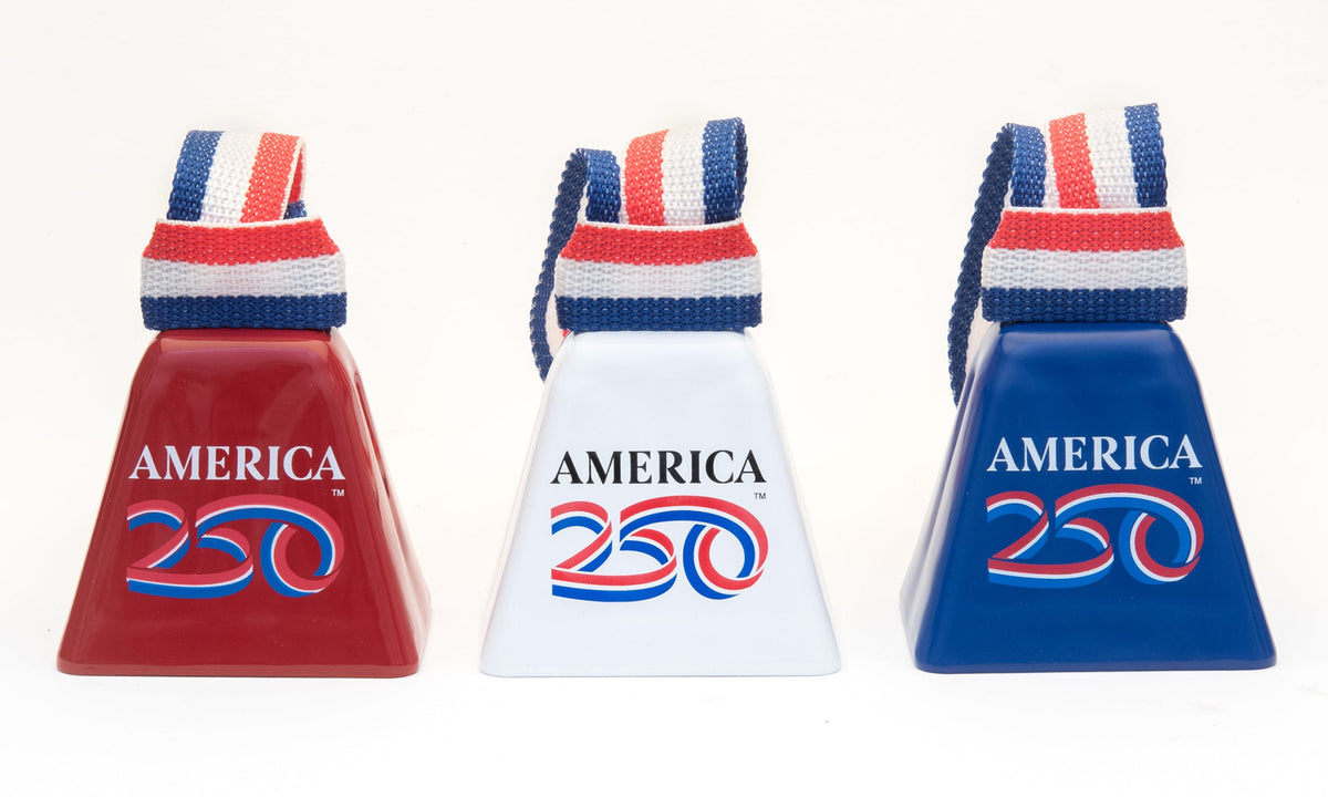 AMERICA 250 Cowbell - Set of 3
