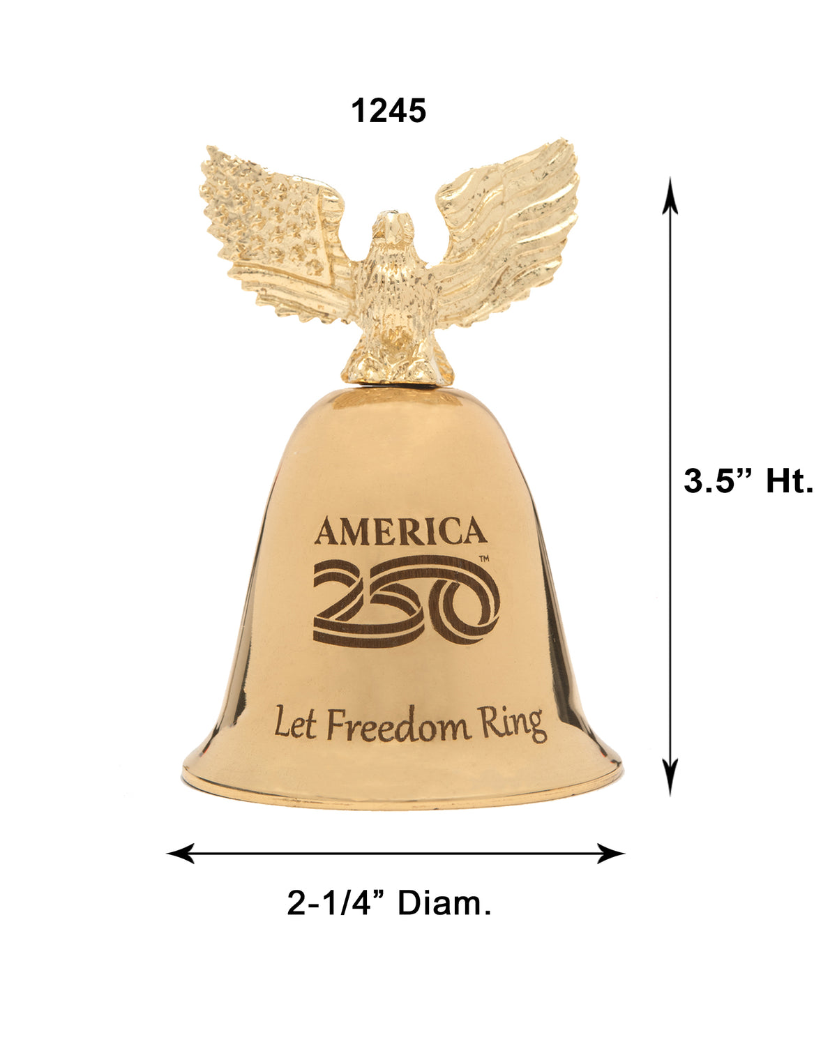 AMERICA 250 Eagle Bell