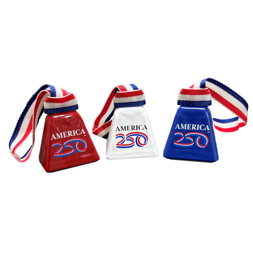 AMERICA 250 Cowbell - Set of 3