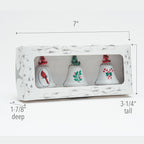 Holiday Ornament Bells 3-Pack