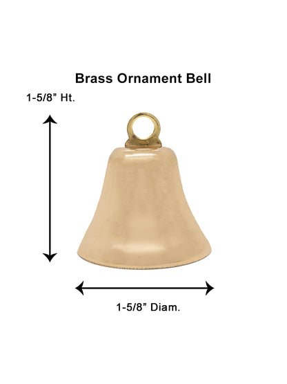 Ornament Bell - Brass