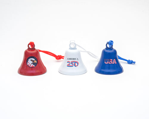 AMERICA 250 Ornament Bell 3-Pack in Gift Box