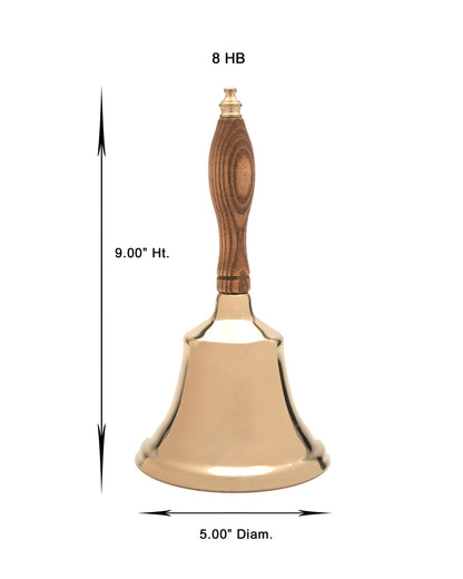 Brass Hand Bell - School Bell