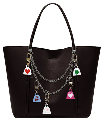 Cherry Bell Charm in Organza Bag