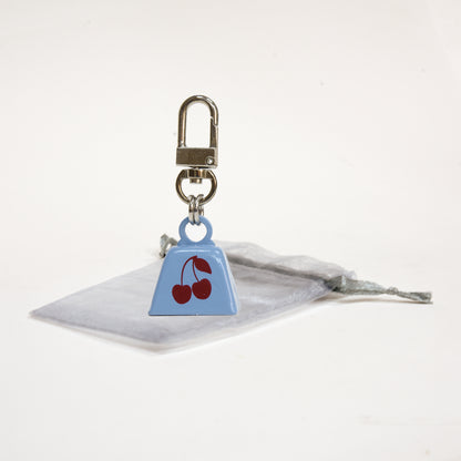 Cherry Bell Charm in Organza Bag