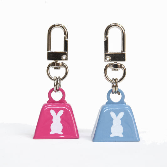 Bunny Bell Charm in Organza Bag