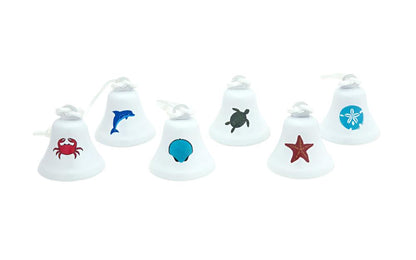 Coastal Ornament Bells 3-Pack