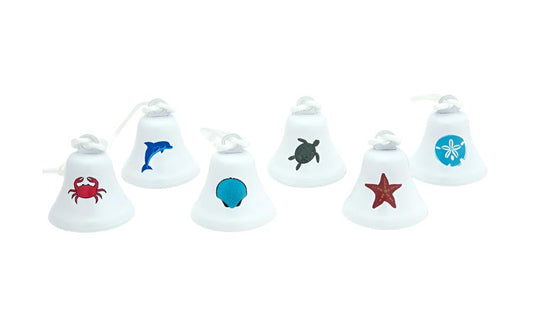Coastal Ornament Bells 3-Pack