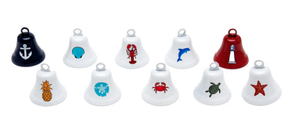 Coastal Ornament Bells 3-Pack
