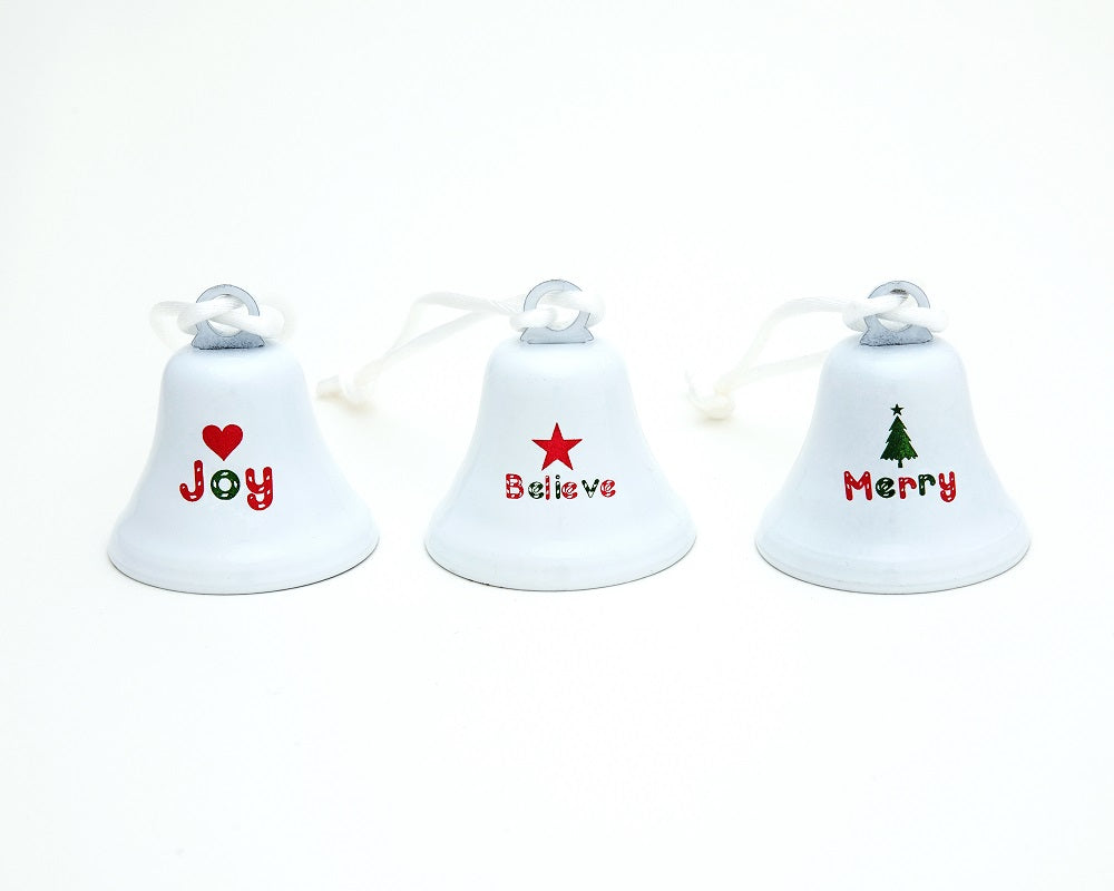 Holiday Ornament Bells 3-Pack