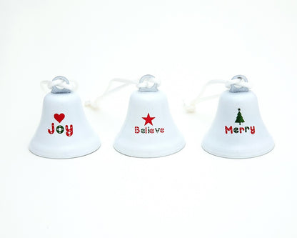 Holiday Ornament Bells 3-Pack