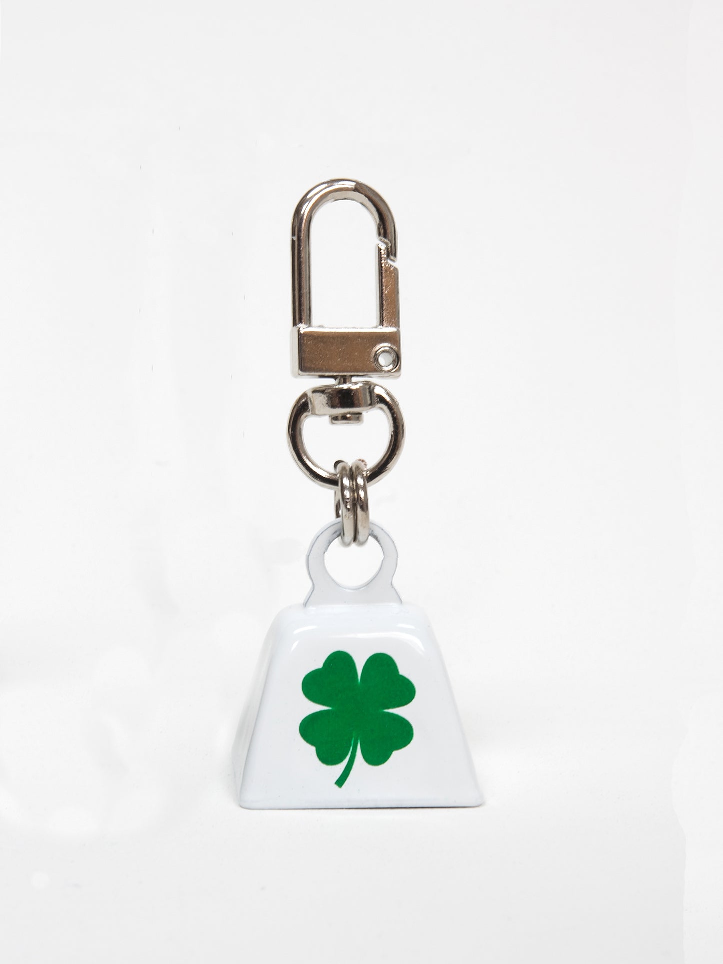 Four-Leaf Clover Bell Charm in Organza Bag