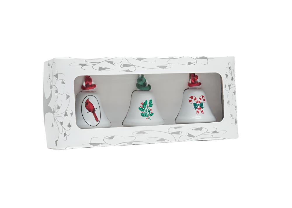 Holiday Ornament Bells 3-Pack