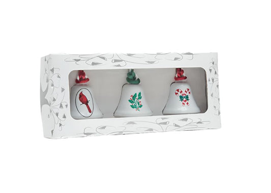 Holiday Ornament Bells 3-Pack